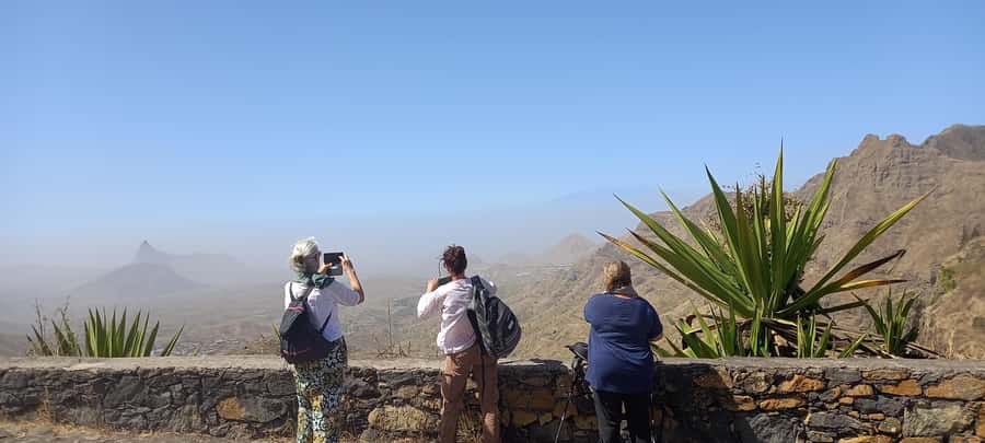Tarrafal: From Praia:Hike in Serra Malagueta Natural Park - The Viracão viewpoint and views across Santiago