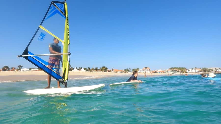 Windsurf Lessons - The fitness and swimming requirements