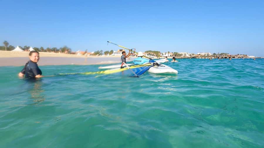Windsurf Lessons - What the transfer adds to the experience